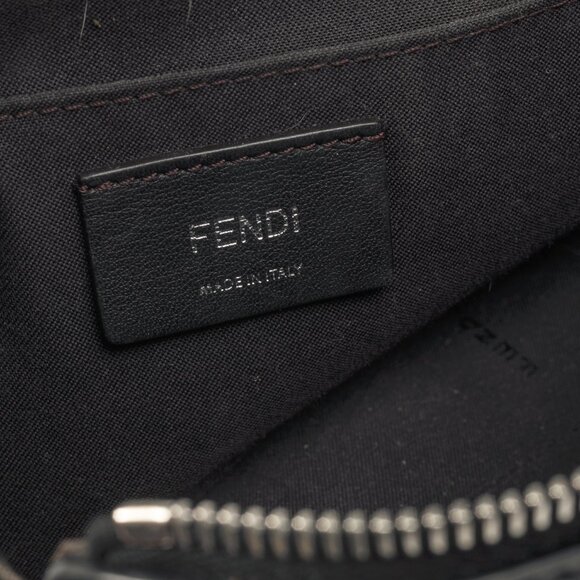 Fendi By the Way Mini Black Leather Mini Crossbody - Picture 13 of 14